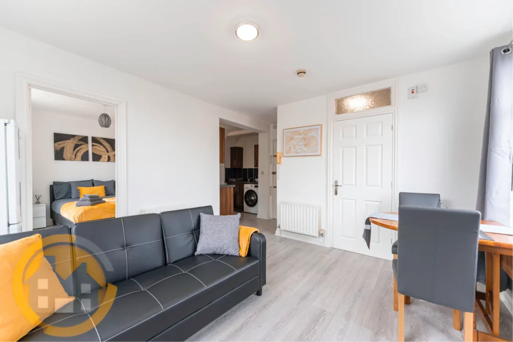 Living room at Avon Street Rugby