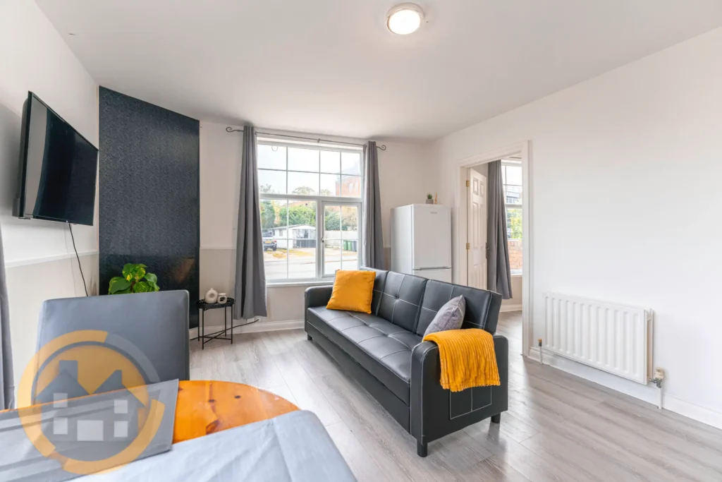 Living room at Avon Street Rugby